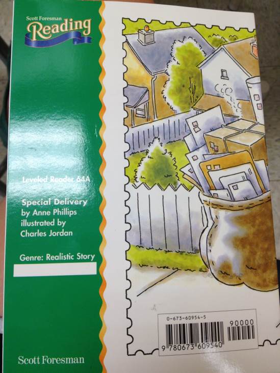 Special Delivery  (Scott Foresman) book collectible [Barcode 9780673609540] - Main Image 2