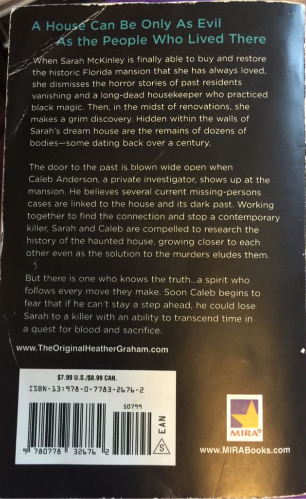 Unhallowed Ground - Heather Graham (Don Mills, Ont. : MIRA Books - Paperback) book collectible [Barcode 9780778326762] - Main Image 2