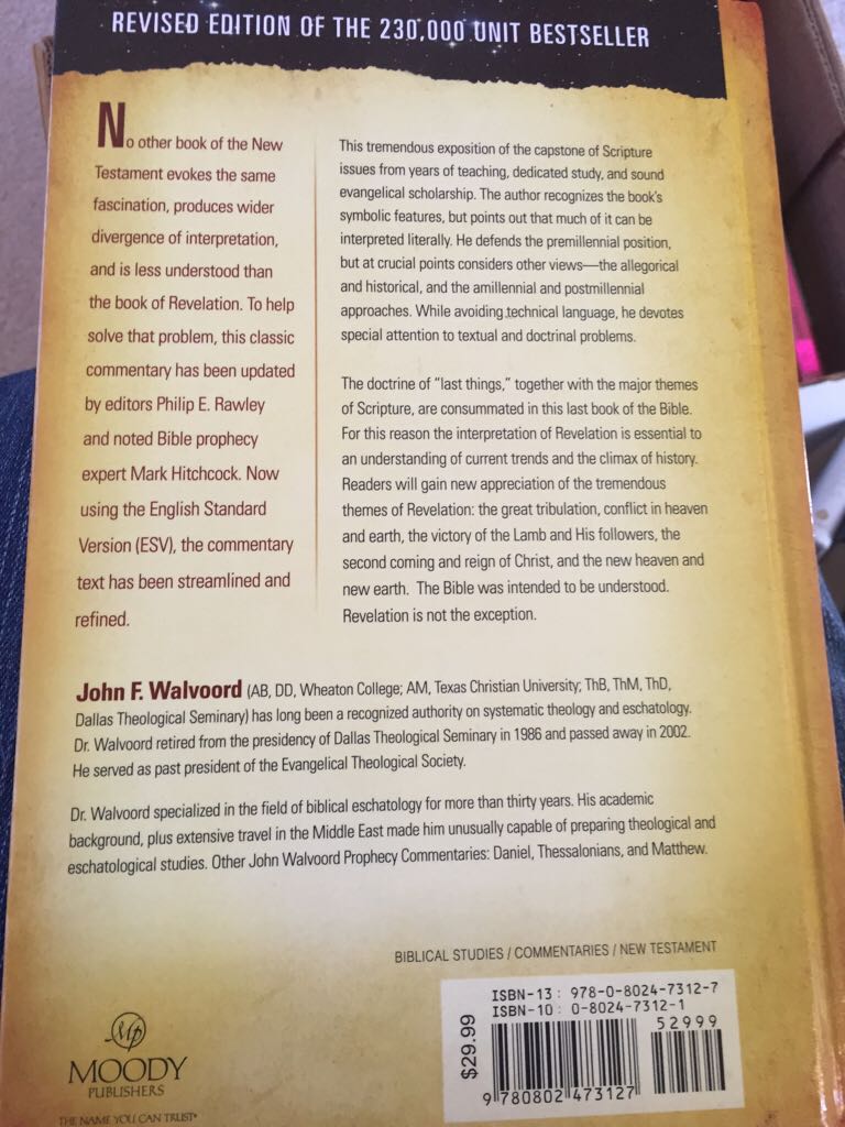 Revelation - Mark Hitchcock (Moody Publishers - Hardcover) book collectible [Barcode 9780802473127] - Main Image 2