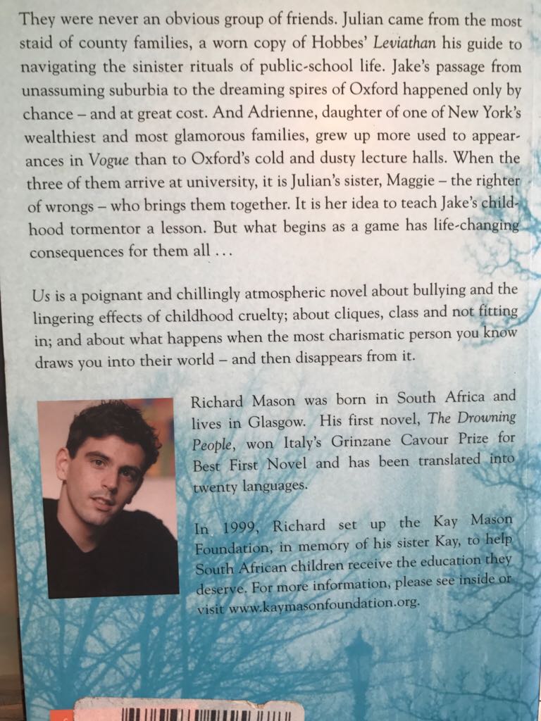 Us - Richard Mason book collectible [Barcode 9780670915378] - Main Image 2