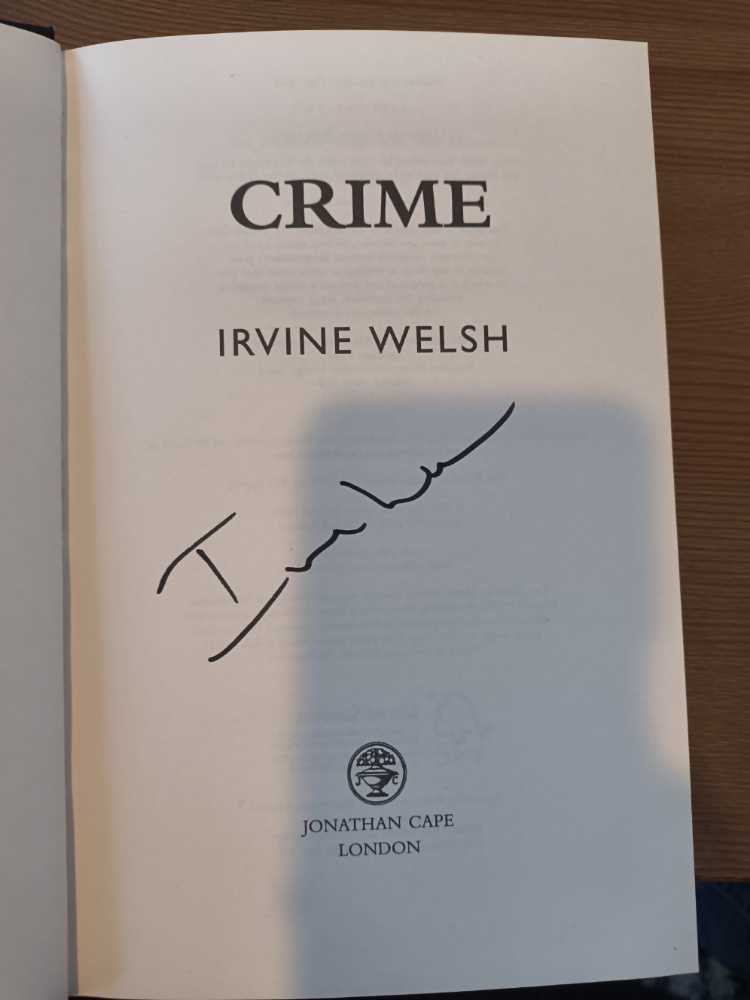 Crime - Irvine Welsh (Johnathan Cape London - Hardcover) book collectible [Barcode 9780224080521] - Main Image 3