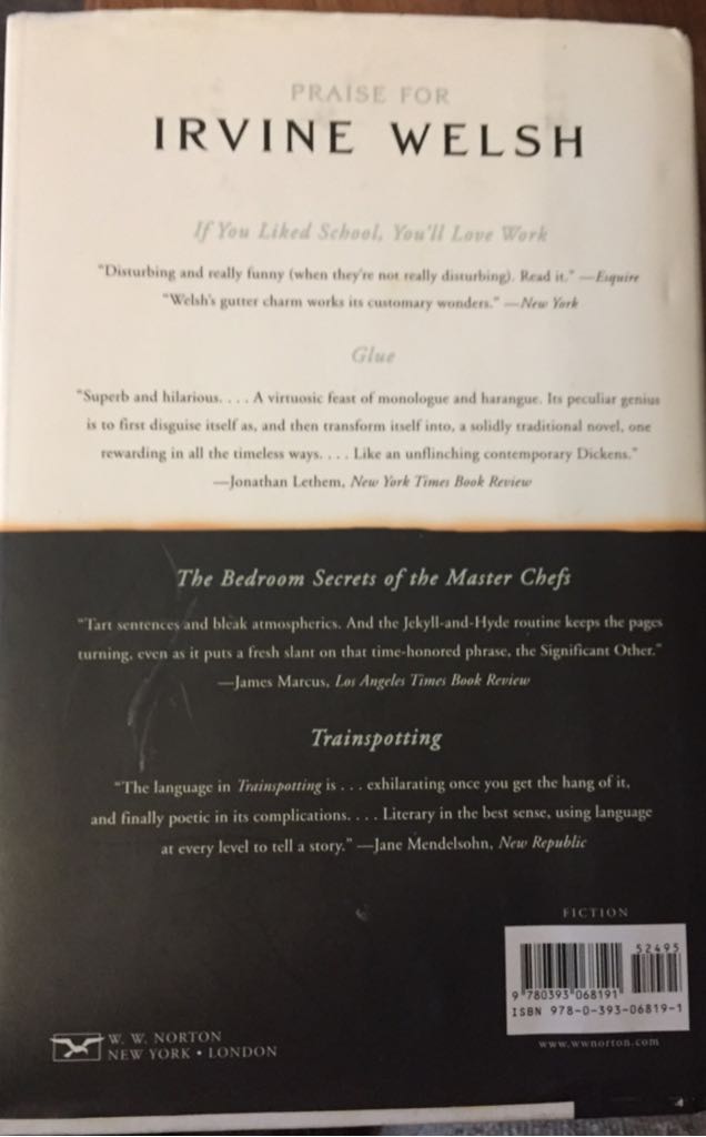 Crime - Irvine Welsh (W. W. Norton & Company - Hardcover) book collectible [Barcode 9780393068191] - Main Image 2