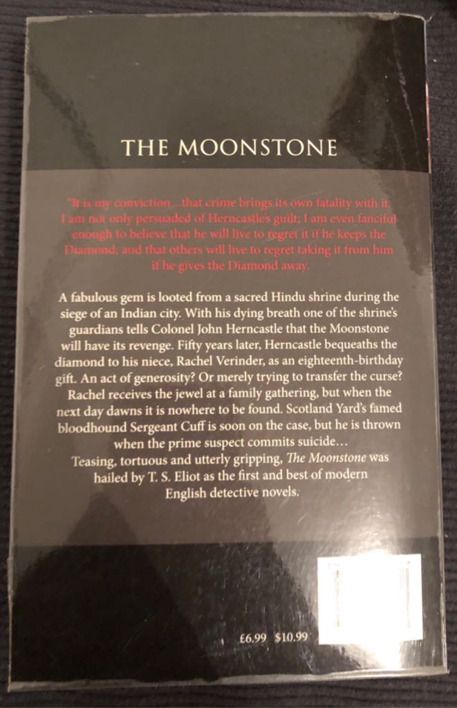 The Moonstone - Wilkie Collins (Atlantic Publishing, Croxley Green - Paperback) book collectible [Barcode 9781908533838] - Main Image 2