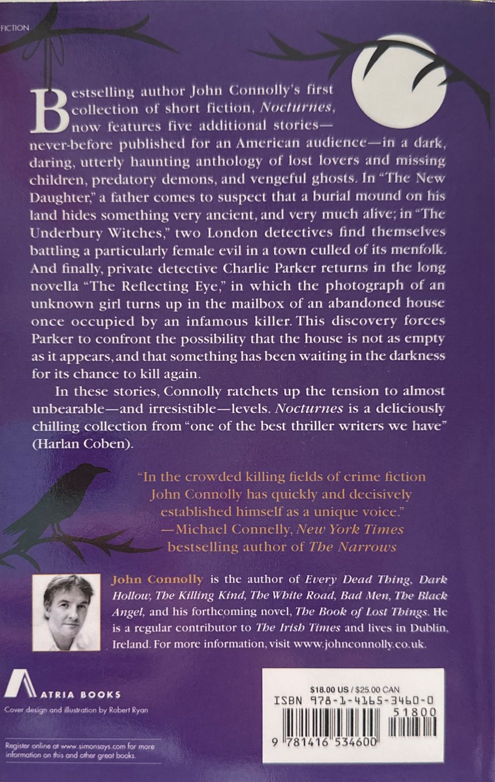 Nocturnes - John Connolly (Atria - Paperback) book collectible [Barcode 9781416534600] - Main Image 2