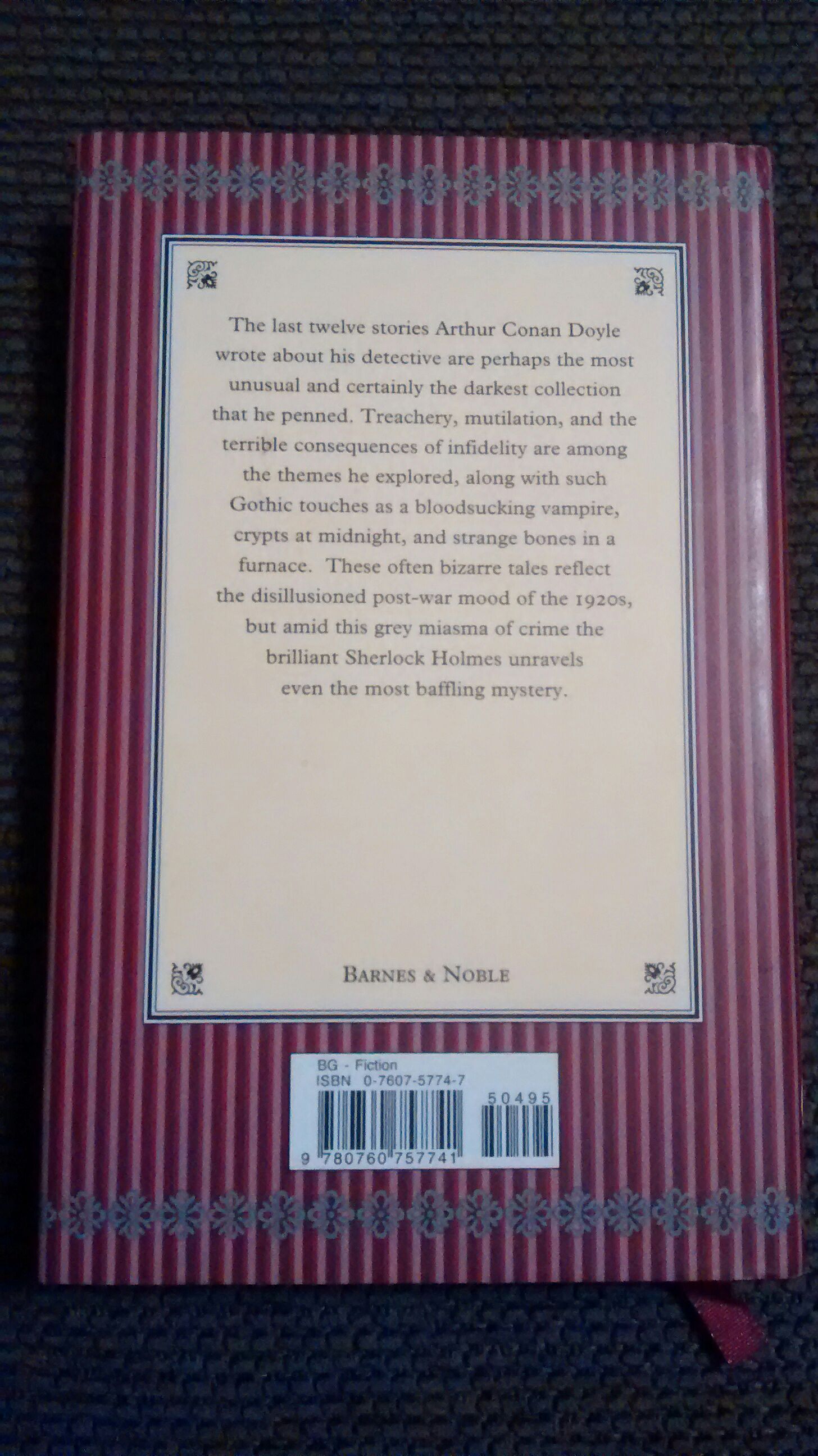 The Case-Book Of Sherlock Holmes - Sir Arthur book collectible - Main Image 2