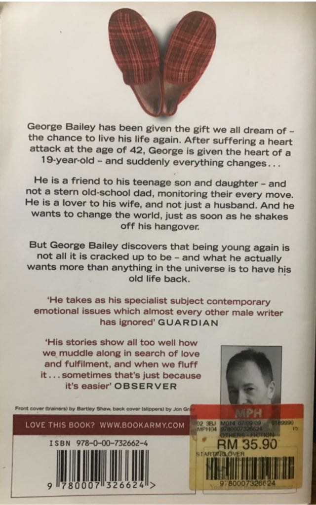 Starting Over - Charles R. (HarperCollins UK - Paperback) book collectible [Barcode 9780007326624] - Main Image 2