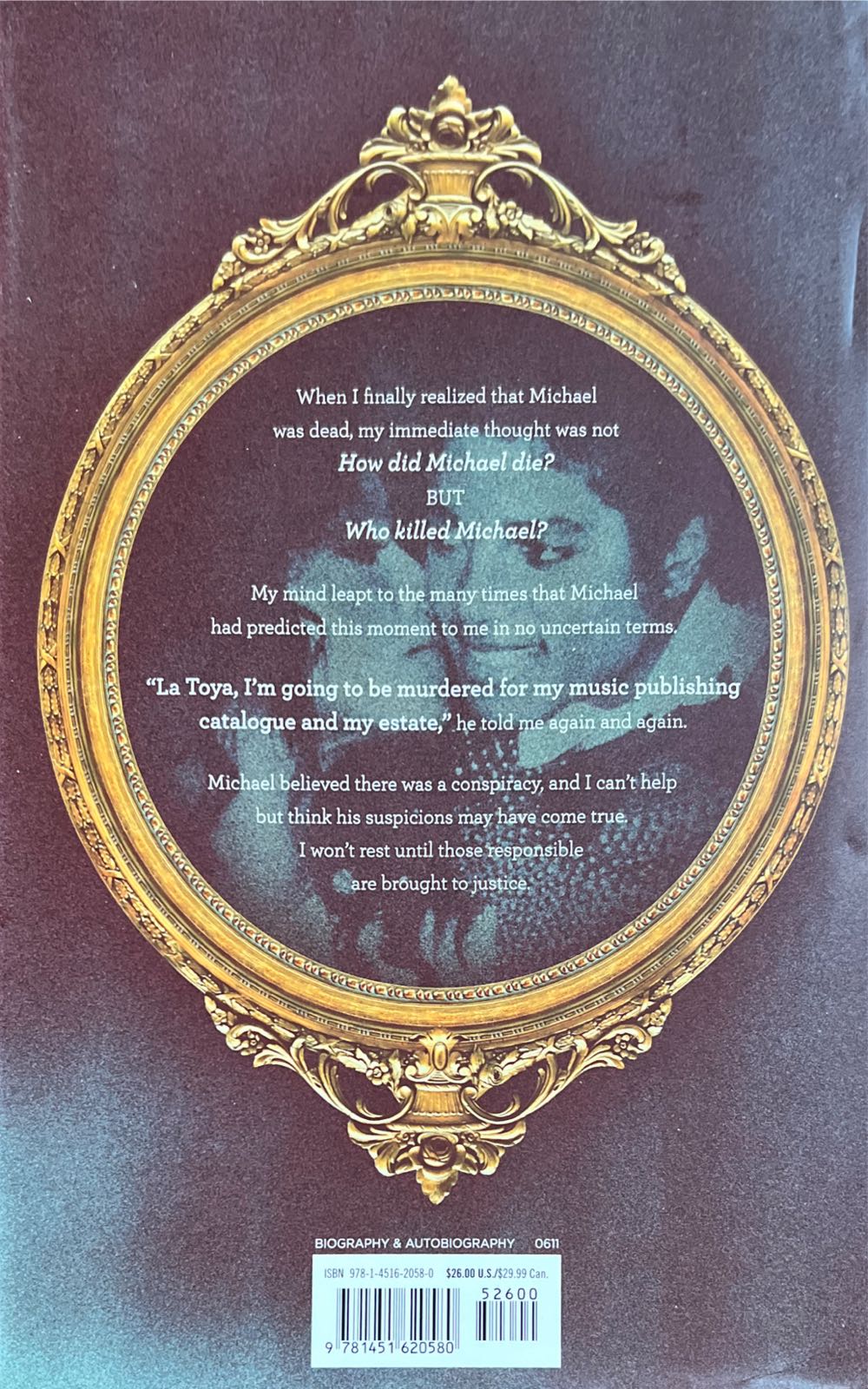 Starting Over - Latoya Jackson (Ja-Tail Publishing Company - Hardcover) book collectible [Barcode 9781451620580] - Main Image 3