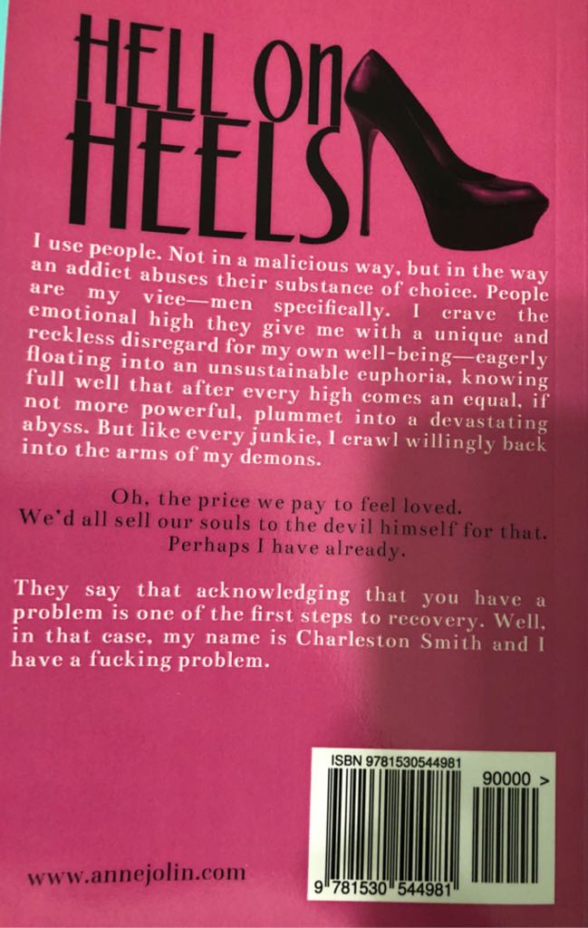 Hell On Heels - Anne Jolin (Paperback) book collectible [Barcode 9781530544981] - Main Image 2