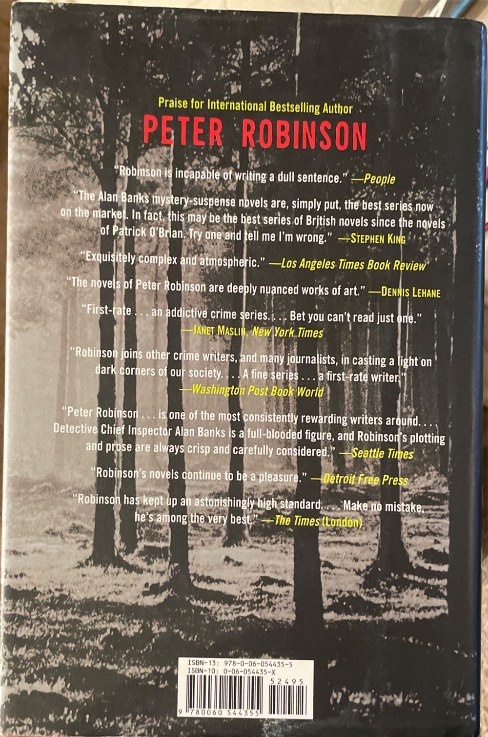 Piece of my heart - Peter Robinson (William Morrow - Hardcover) book collectible [Barcode 9780060544355] - Main Image 2