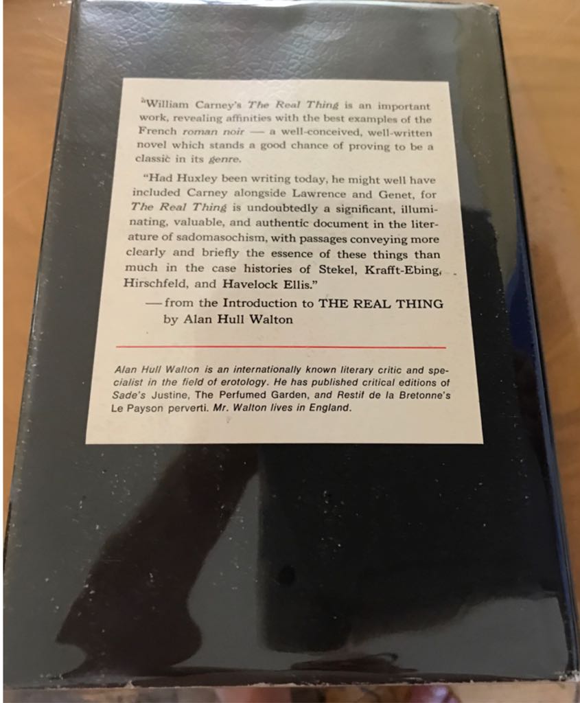 The Real Thing  (G. P. Putnam & Sons - Hardcover) book collectible - Main Image 2
