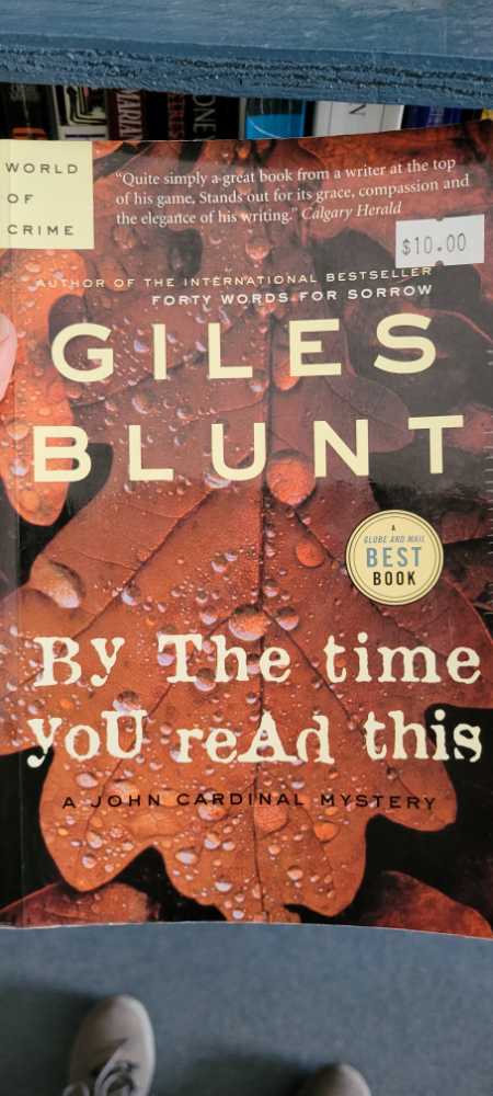 By The Time You Read This - Giles Blunt book collectible [Barcode 9780679315001] - Main Image 2