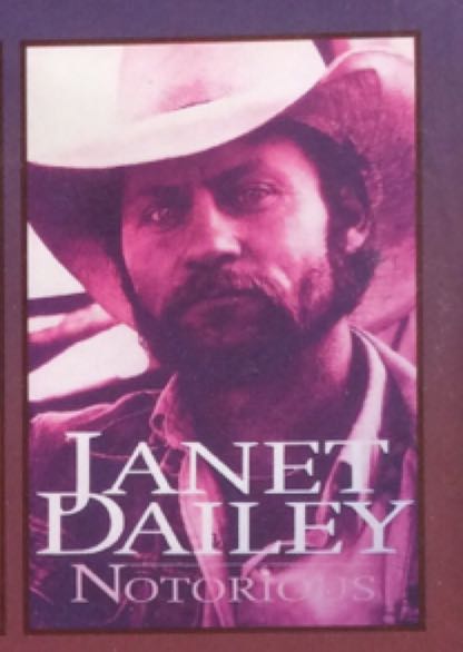 Notorious - Janet Dailey (Harper Collins - Hardcover) book collectible [Barcode 9780060176976] - Main Image 2