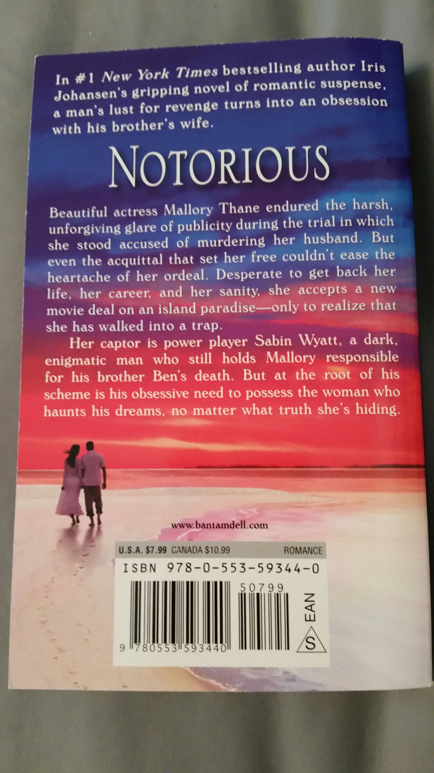 Notorious - Iris Johansen (- Paperback) book collectible - Main Image 2