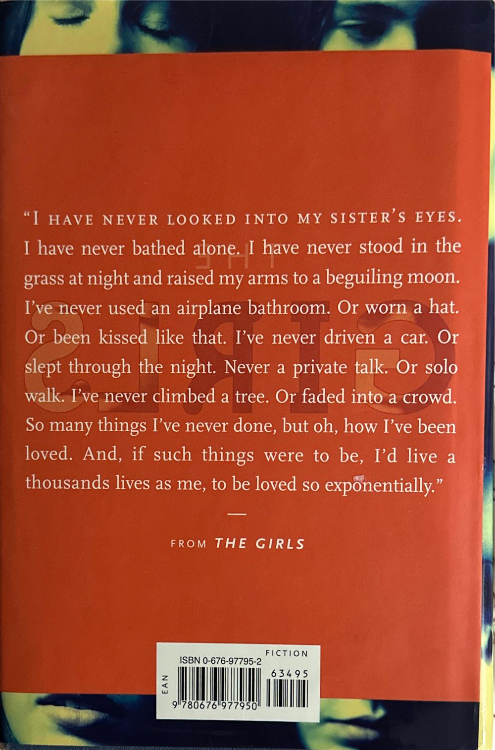 The Girls - Lori Lansens (Knopf Canada - Hardcover) book collectible [Barcode 9780676977950] - Main Image 2