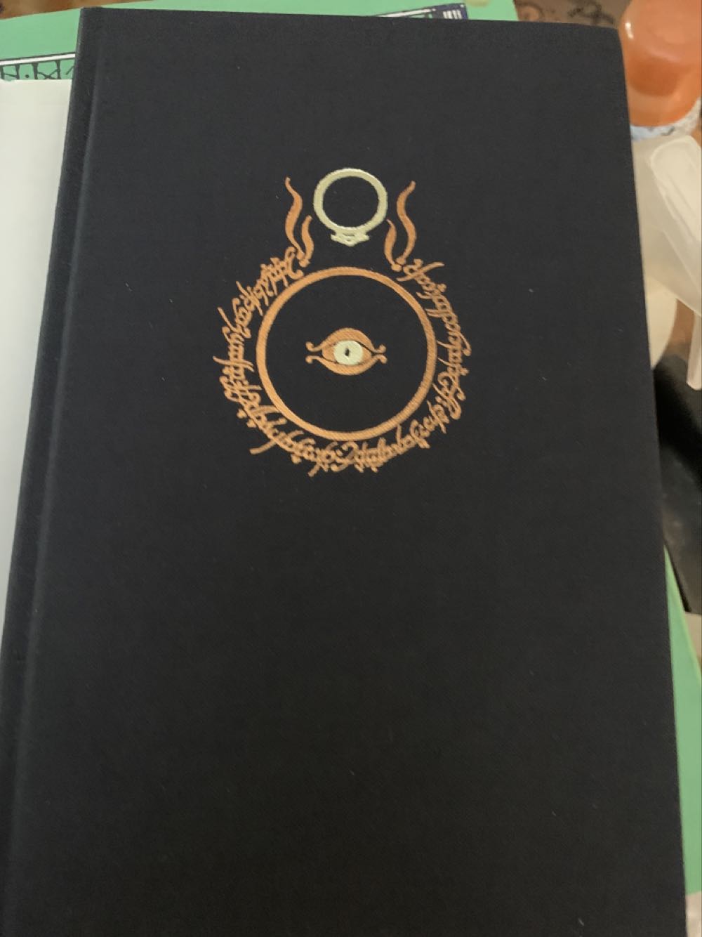 The Fellowship Of The Ring - Tolkien, J.R.R. (Houghton Mifflin Company - Hardcover) book collectible [Barcode 0395082544] - Main Image 2