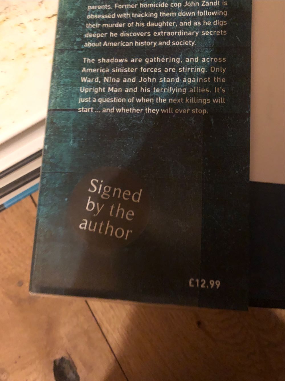 Blood Of Angels - Michael Marshall (- Hardcover) book collectible [Barcode 9780007163960] - Main Image 3