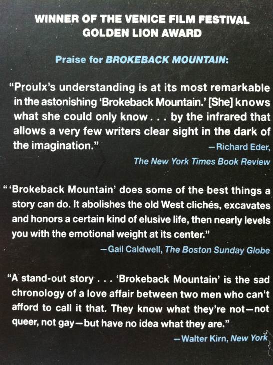 Brokeback Mountain - Annie Proulx (Scribner - Paperback) book collectible [Barcode 9780743271325] - Main Image 2