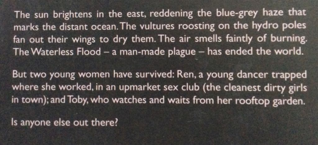 Year Of The Flood, The - Margaret Atwood (Virago Press) book collectible [Barcode 9781844085644] - Main Image 2