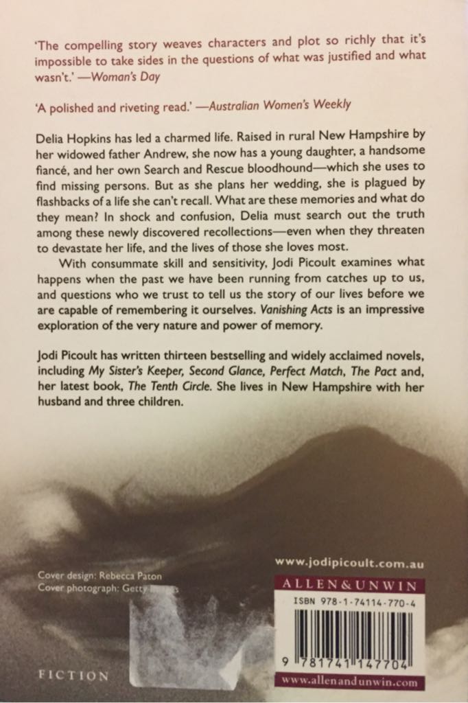 Vanishing Acts  book collectible - Main Image 2