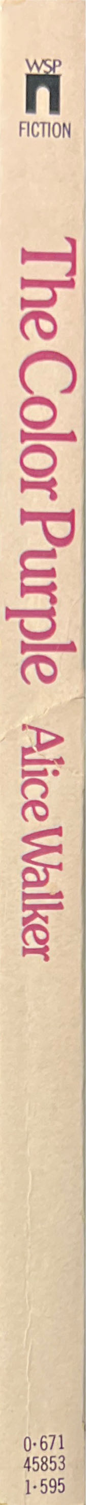 The Color Purple - Alice Walker (Washington Square Press - Paperback) book collectible [Barcode 9780671458539] - Main Image 3