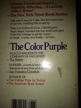 The Color Purple - Alice Walker (Pocket Books/Washington Square Press - Paperback) book collectible [Barcode 9780671668785] - Main Image 2
