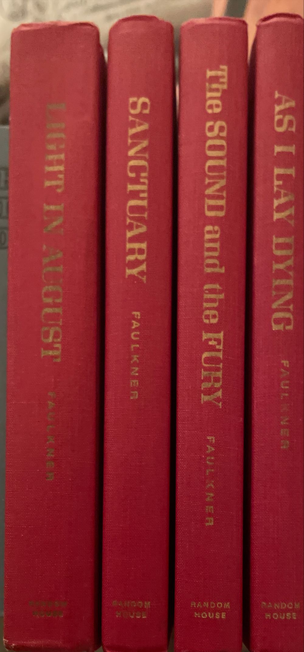 The Sound and the Fury - William Faulkner (Random House - Hardcover) book collectible - Main Image 3