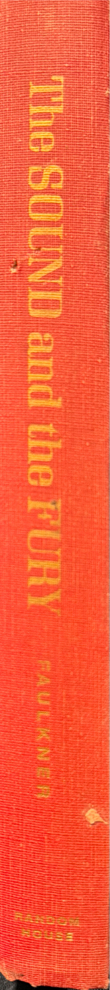 The Sound And The Fury - William Faulkner (Random House - Hardcover) book collectible - Main Image 2