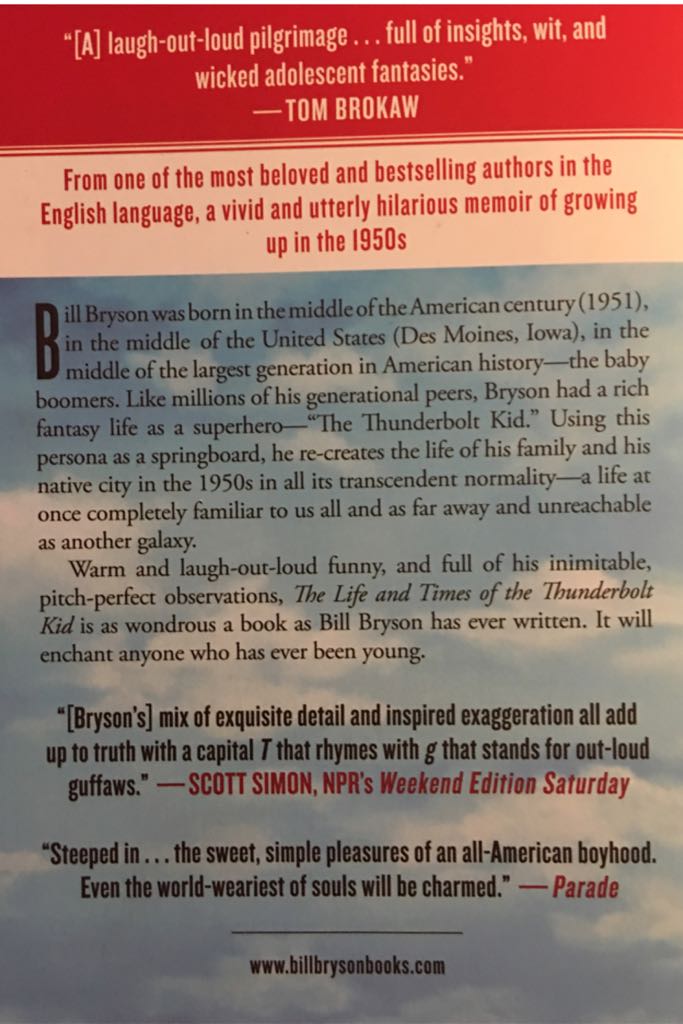 The Life And Times Of The Thunderbolt Kid  (Broadway Books) book collectible - Main Image 2