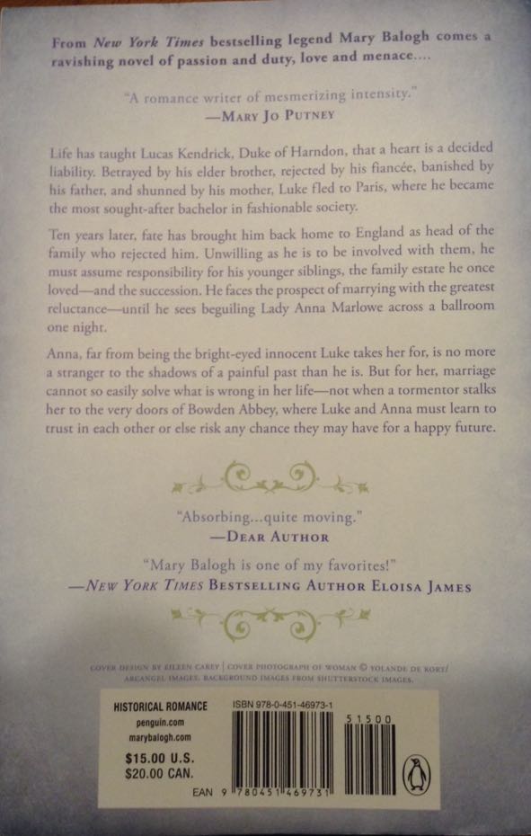 Heartless - Mary Balogh (Signet Eclipse) book collectible [Barcode 9780451469731] - Main Image 2