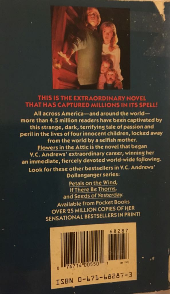 Flowers in the Attic - V.C. Andrews (Pocket Books - Paperback) book collectible - Main Image 2