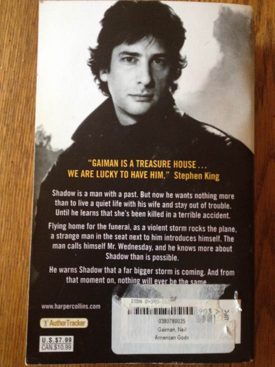 American Gods - Neil Gaiman (HarperTorch - Paperback) book collectible [Barcode 9780380789030] - Main Image 2