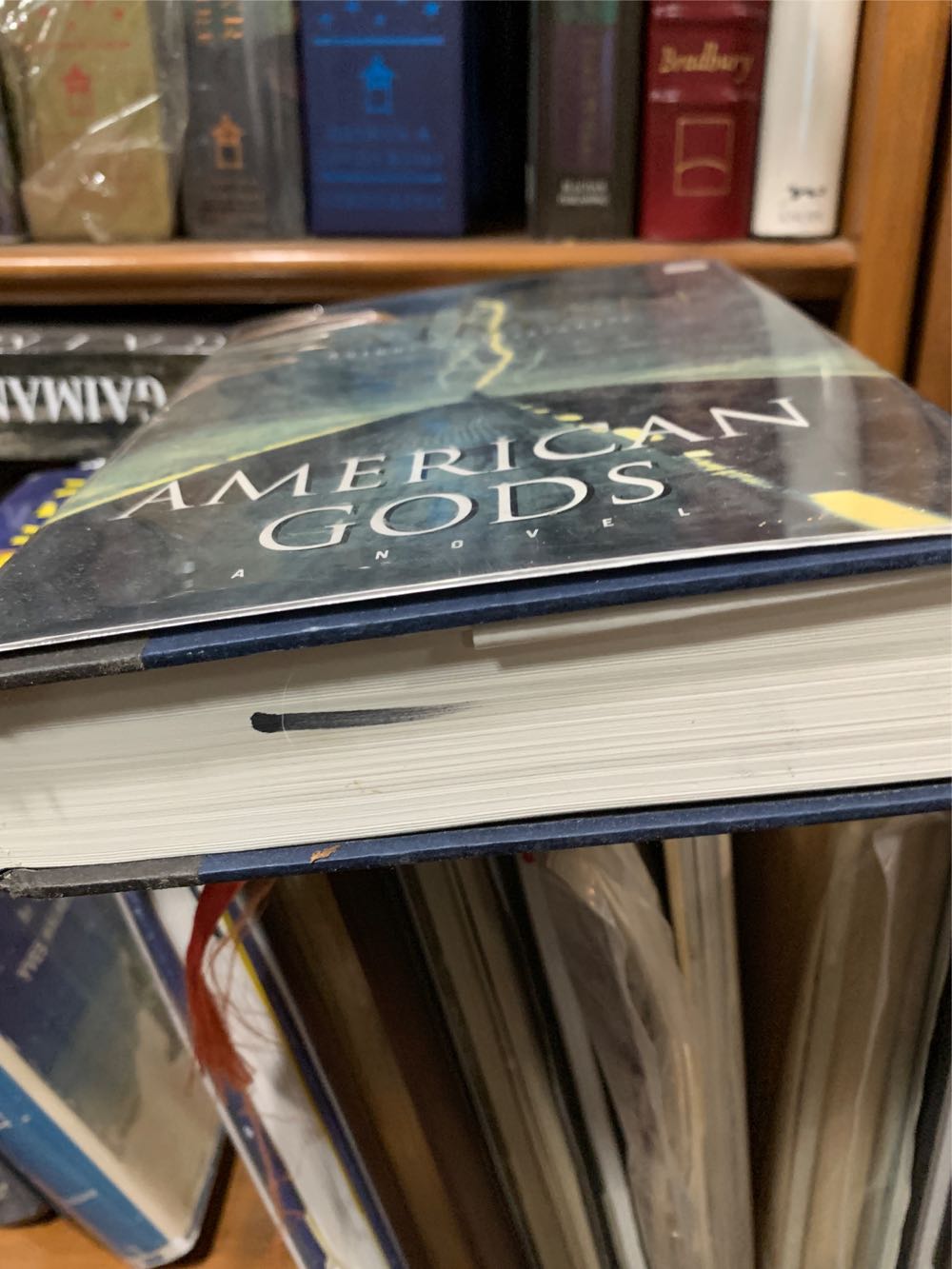 American Gods - Neil Gaiman (William Morrow - Hardcover) book collectible [Barcode 9780380973651] - Main Image 2