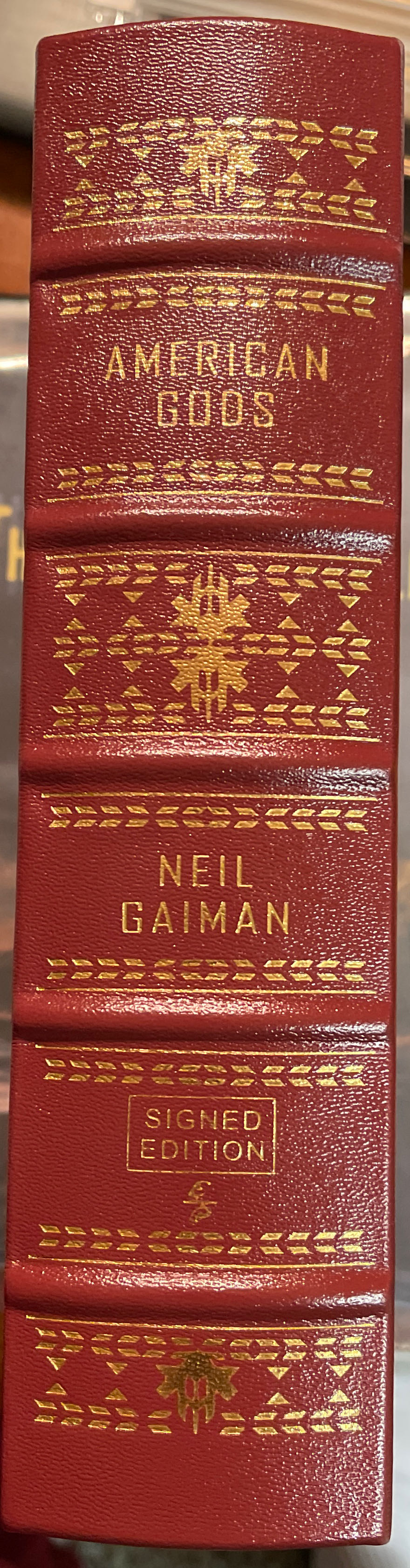 American Gods - Neil Gaiman (Easton Press - Paperback) book collectible [Barcode 9780747274230] - Main Image 2