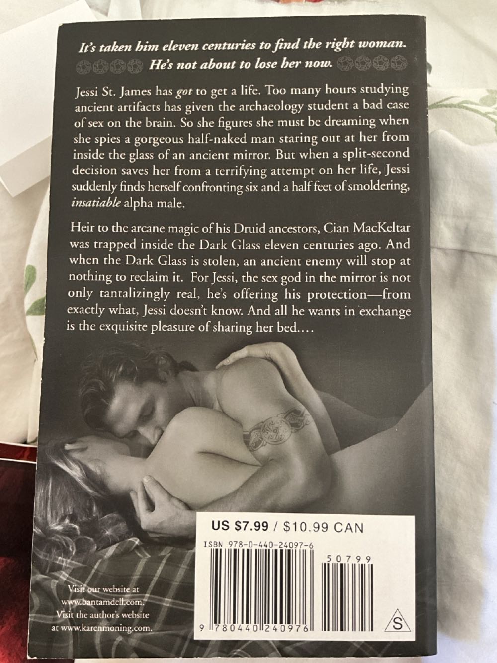 Spell of the Highlander - Karen Marie Moning (Dell Pub Co - Paperback) book collectible [Barcode 9780440240976] - Main Image 2