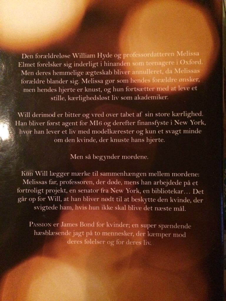 Passion - Louise Bagshawe (Lindhardt Og Ringhof - Hardcover) book collectible [Barcode 9788711411797] - Main Image 2