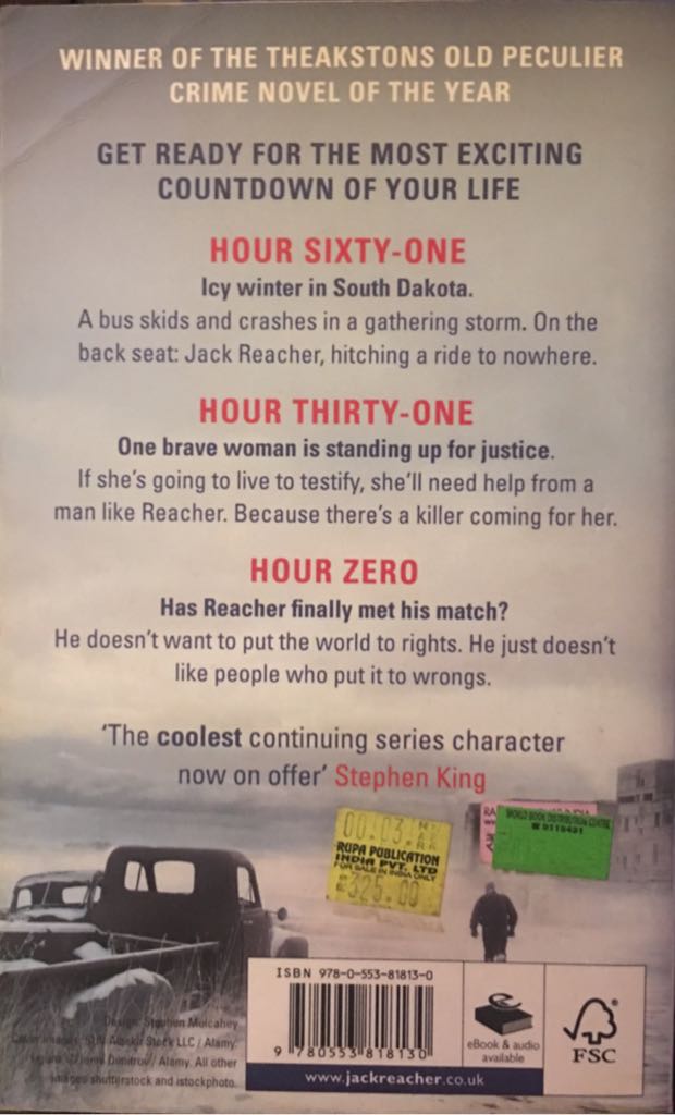 61 Hours - Lee Child (Bantam Books - Paperback) book collectible - Main Image 2