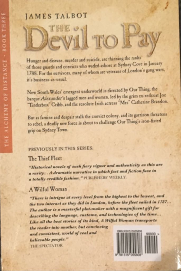 The Devil To Pay - W. Johnstone (Perihelion imprint - Paperback) book collectible [Barcode 9781515055808] - Main Image 2