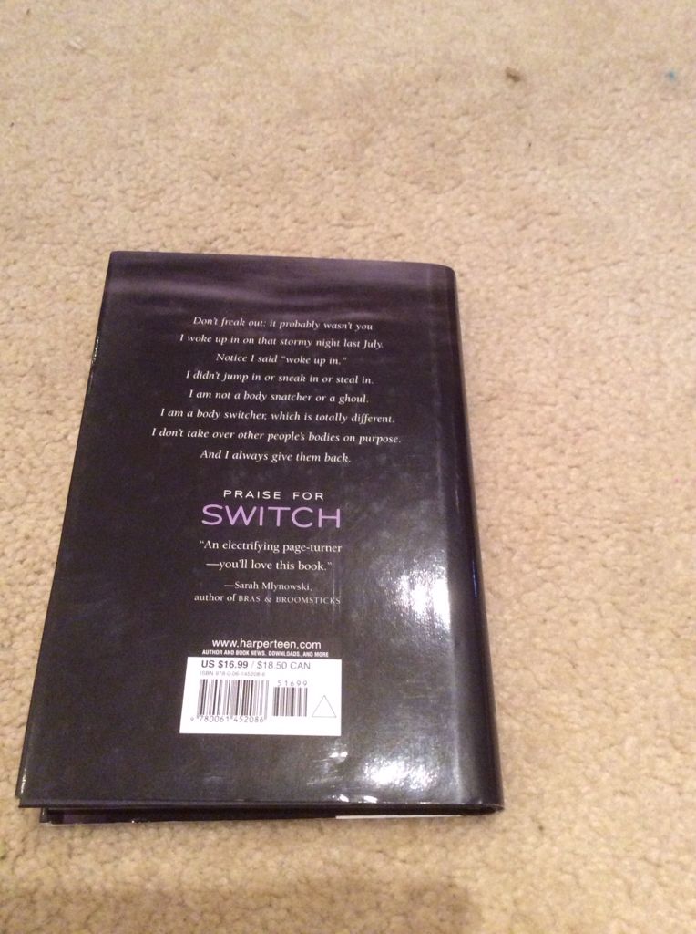Switch  (HarperCollins) book collectible [Barcode 9780061452086] - Main Image 2