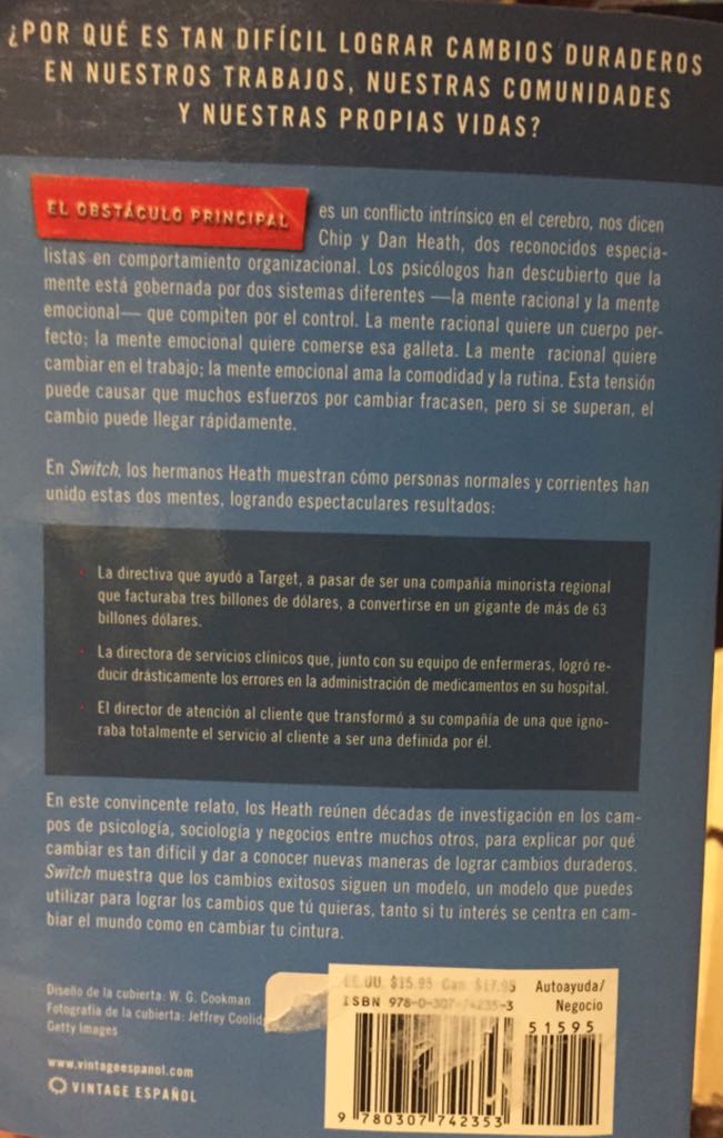 Switch - Grant Mckenzi (Vintage Books - Paperback) book collectible [Barcode 9780307742353] - Main Image 2