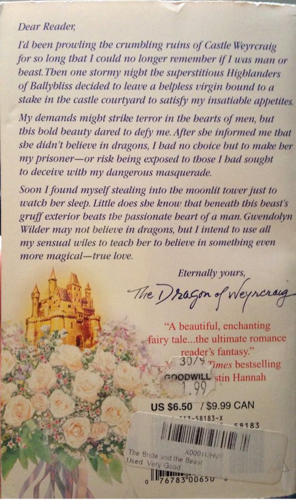 The Bride And The Beast  (Bantam Books) book collectible - Main Image 2