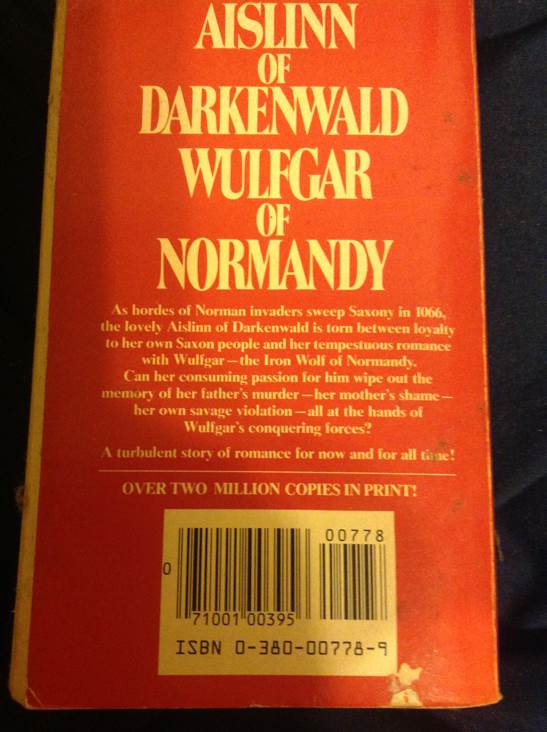 The Wolf And The Dove - Kathleen E. Woodiwiss (Avon - Paperback) book collectible - Main Image 2