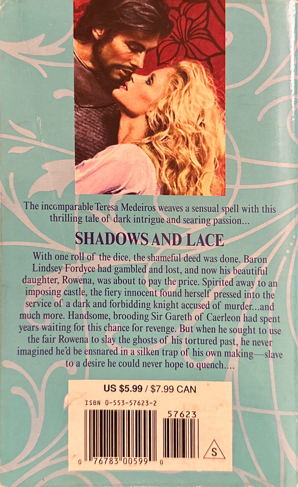 Shadows And Lace - Teresa Medeiros (Bantam Books - eBook) book collectible [Barcode 9780553576238] - Main Image 2