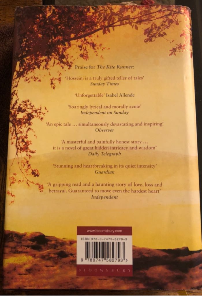 Thousand Splendid Suns, A - Khaled Hosseini (Bloomsbury - Paperback) book collectible [Barcode 9780747582793] - Main Image 2