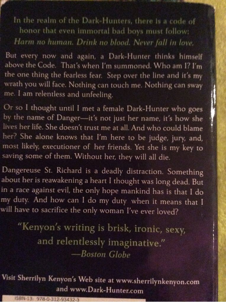 Sins of the Night - Sherrilyn Kenyon (St. Martin’s Press - Paperback) book collectible [Barcode 9780312934323] - Main Image 2