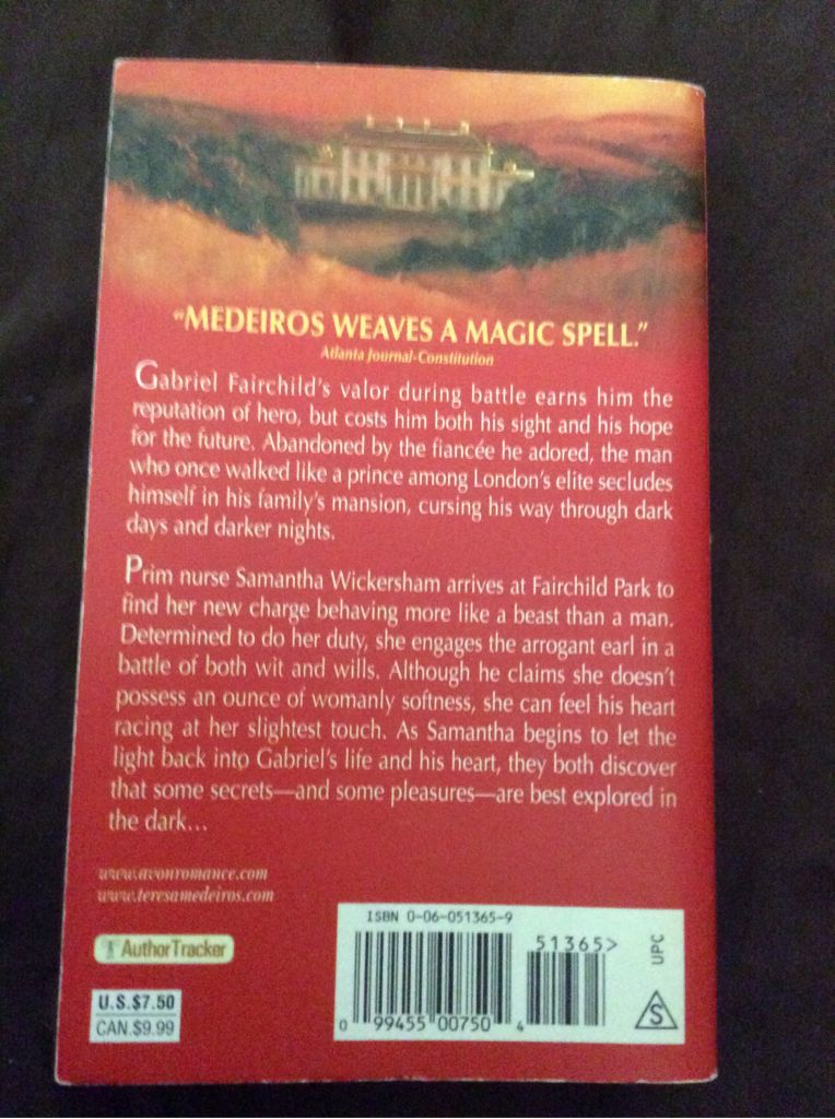 Yours Until Dawn - Medeiros, Teresa (An Avon Book - Paperback) book collectible [Barcode 0060513659] - Main Image 2