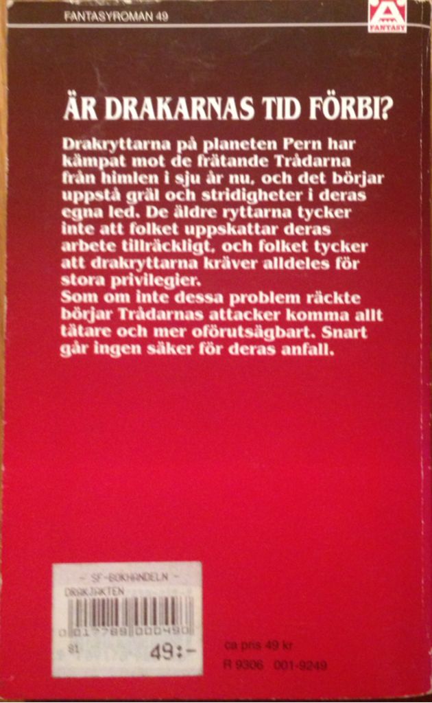 Dragonquest - Anne McCaffrey (Corgi Books - Paperback) book collectible [Barcode 9780552116350] - Main Image 2