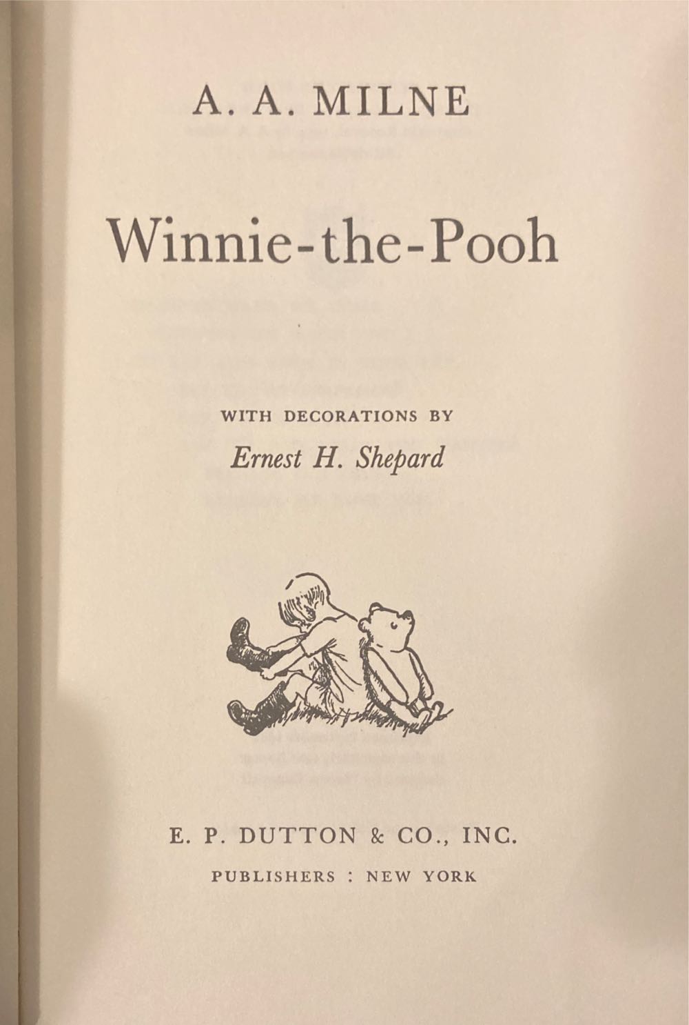 Pooh’s Library #1: Winnie The Pooh - A. A. Milne (Hardcover) book collectible - Main Image 3