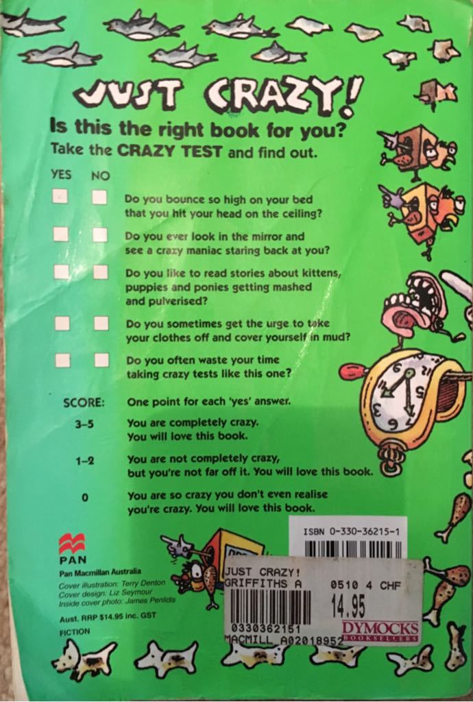 Just Crazy - Griffiths, Andy book collectible - Main Image 2