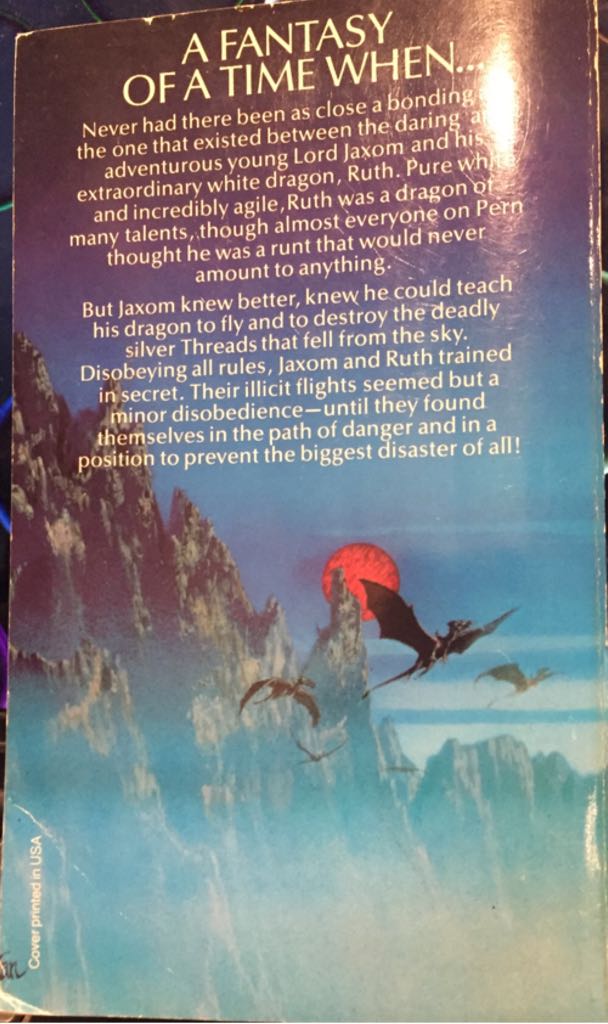 The White Dragon (A Del Ray Book - Paperback) book collectible - Main Image 2