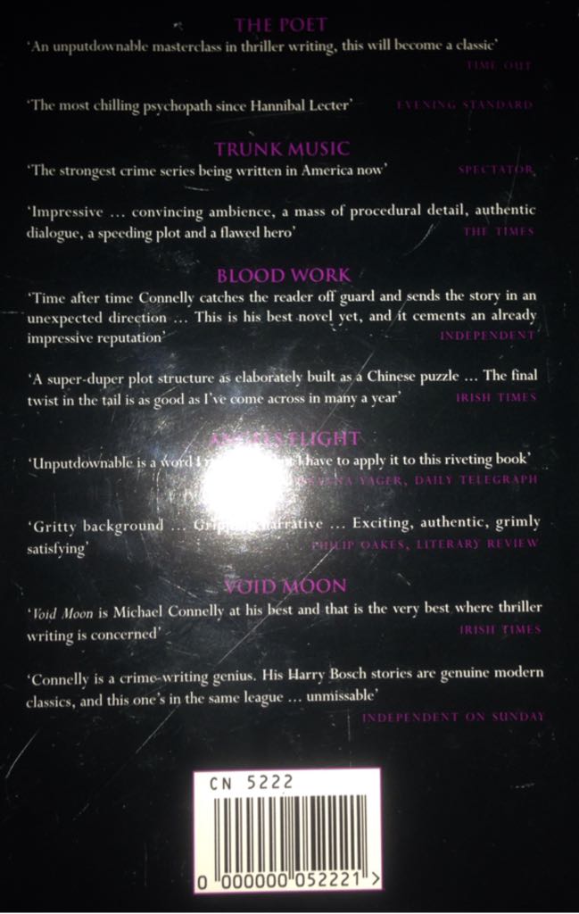 A Darkness More Than Night - Michael Connelly (An Orion Paperback) book collectible [Barcode 9780752821399] - Main Image 2